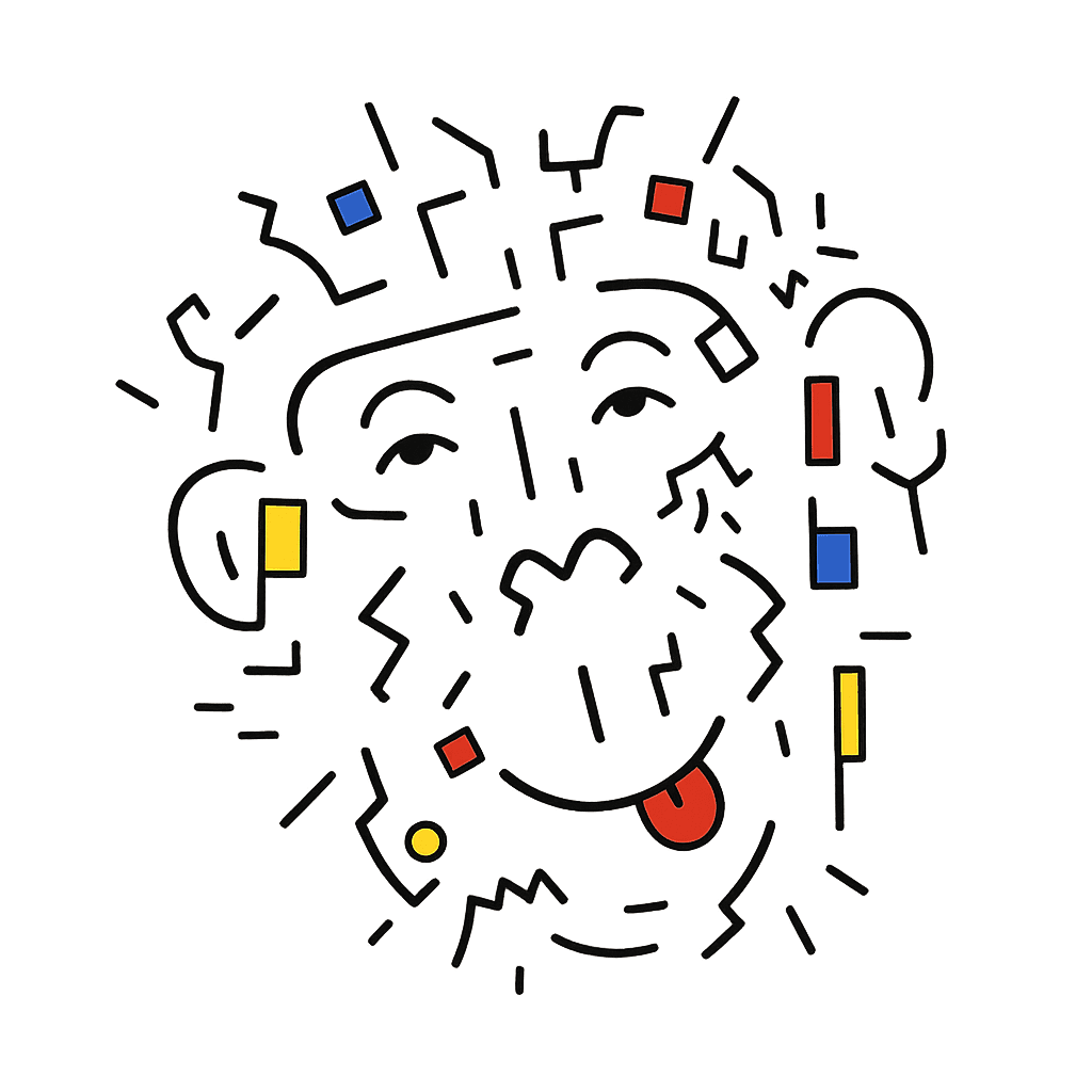 Illuminated abstract line artwork by Thomas Raymond Goetz