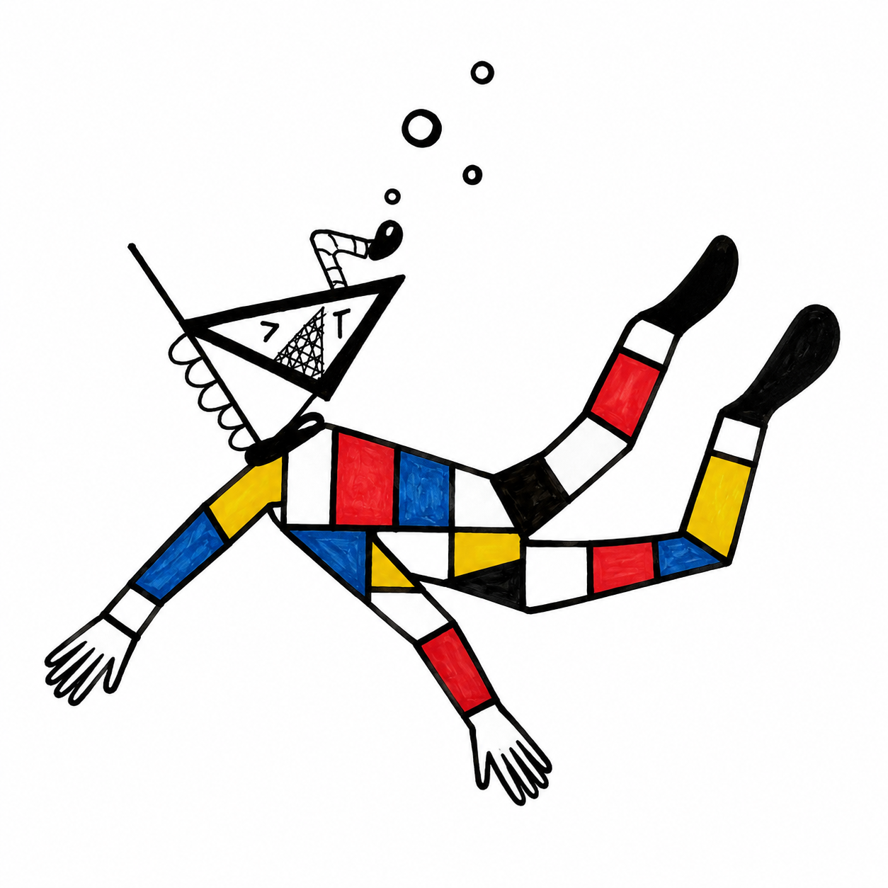 Snorkeler artwork from The Explorers Series
