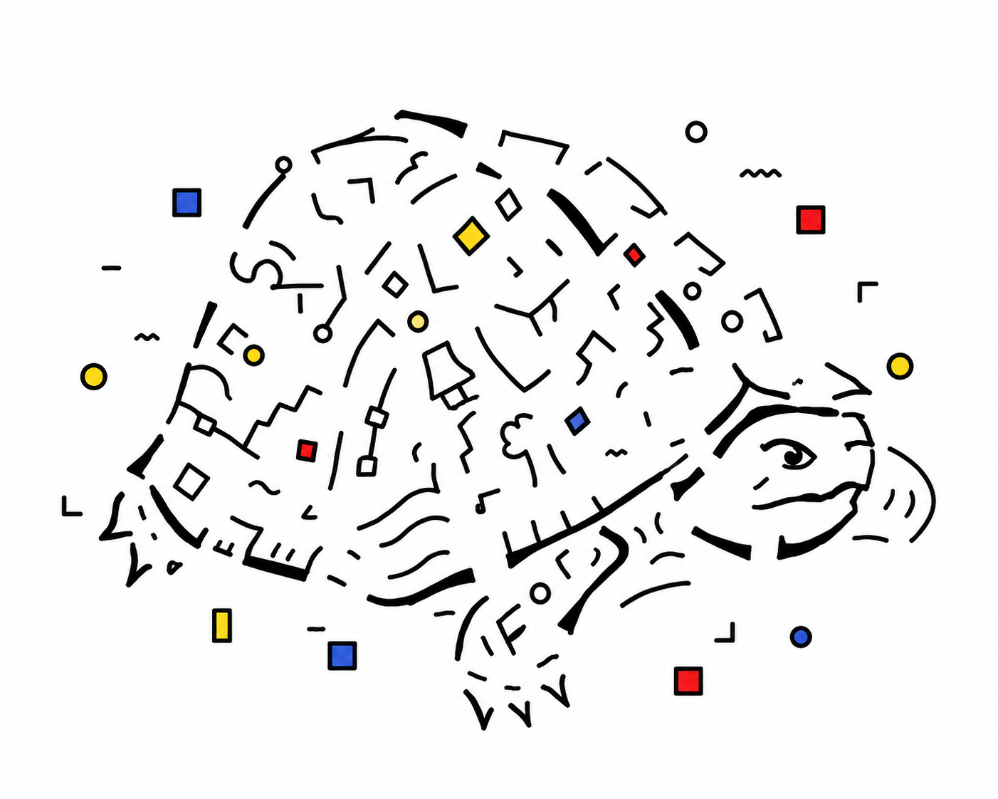 Turtle artwork from The Explorers Series